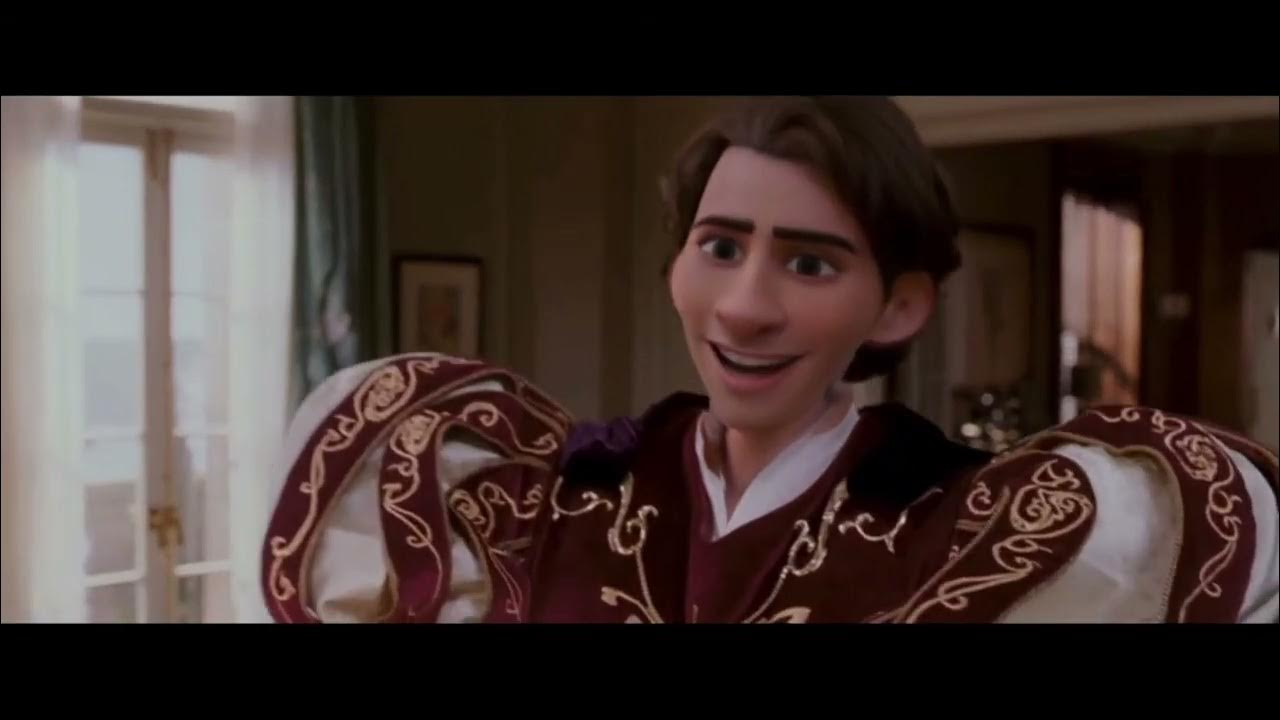 Enchanted Prince Edward Arrives Scene but with Cartoon Snapchat