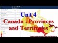 Canada Provinces and Territories Learn English via Listening Level 3 Unit 4