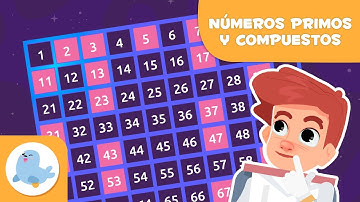 NÚMEROS PRIMOS Y COMPUESTOS para niños 🚀 ¿Qué son los números primos? 🪐 MATEMÁTICAS para niños