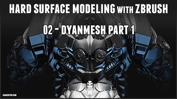 Hard Surface Modeling with Zbrush 02 - Dynamesh Part 1