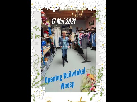 OPENING RUIL WINKEL SPORTPARKLAAN NO 2 WEESP N.H.