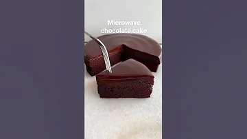 The best microwave chocolate cake!