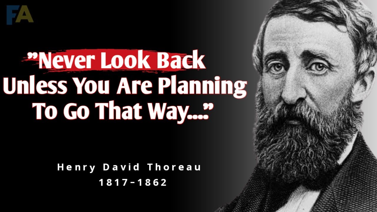 "10 inspirational henry david thoreau quotes to live by" [ 4K ] YouTube