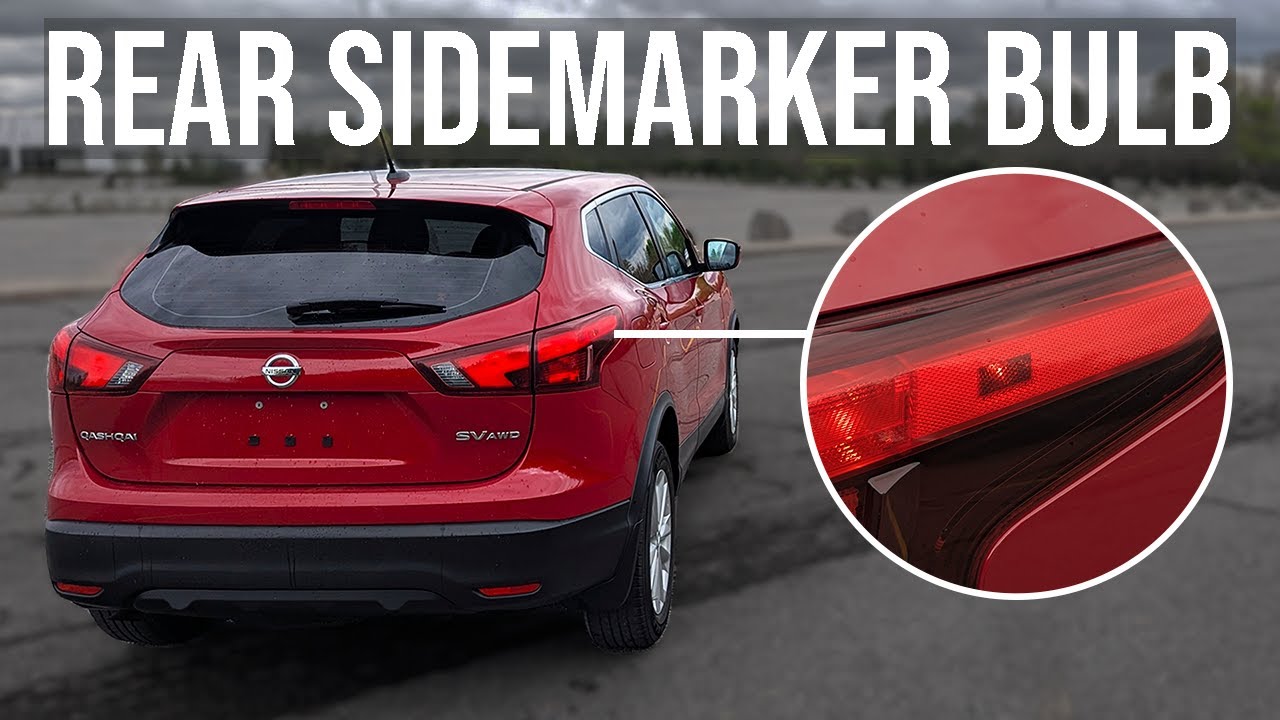 Как заменить лампу заднего габаритного огня/габаритного света - Nissan Rogue Sport / Qashqai (201...