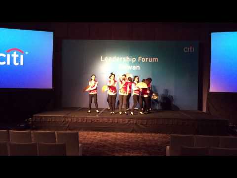 花旗2015MA跳舞彩排