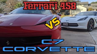 I currently own both a ferrari 458 and corvette c7 stingray. had
previously done video discussing f430 vs lots of owne...