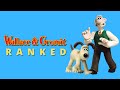 Ranking the Wallace & Gromit Cartoons
