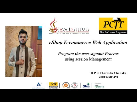 Web Project Task 09  | 1st Year | Semester | JAVA Institute | @tchabro