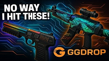 CS2 Case Opening | I Got Sawed-Off Analog Input and SG 553 Dragon Tech Skins at GGDrop