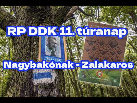 ROCKENBAUER PÁL DÉL-DUNÁNTÚLI KÉKTÚRA 11.nap Nagybakónak-Zalakaros