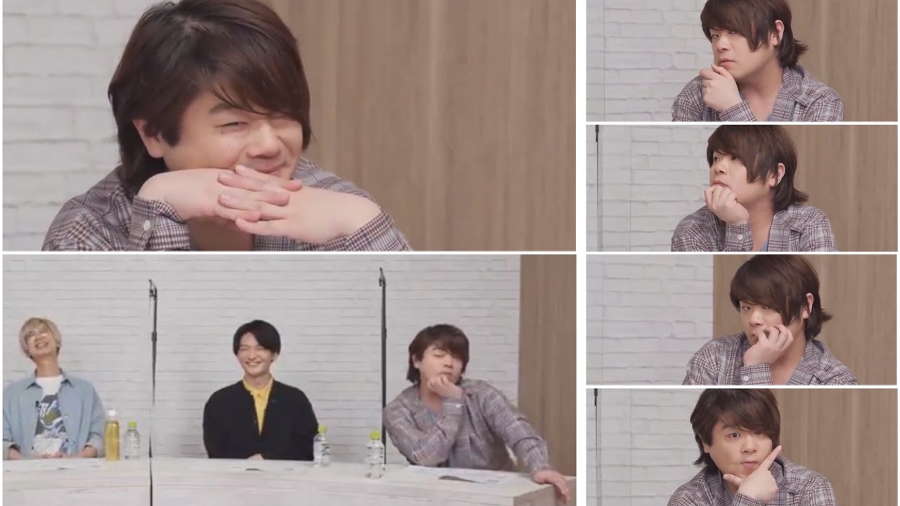 Super rare footage of Matsuoka Yoshitsugu having a great time! [with Egu & Nobunaga]