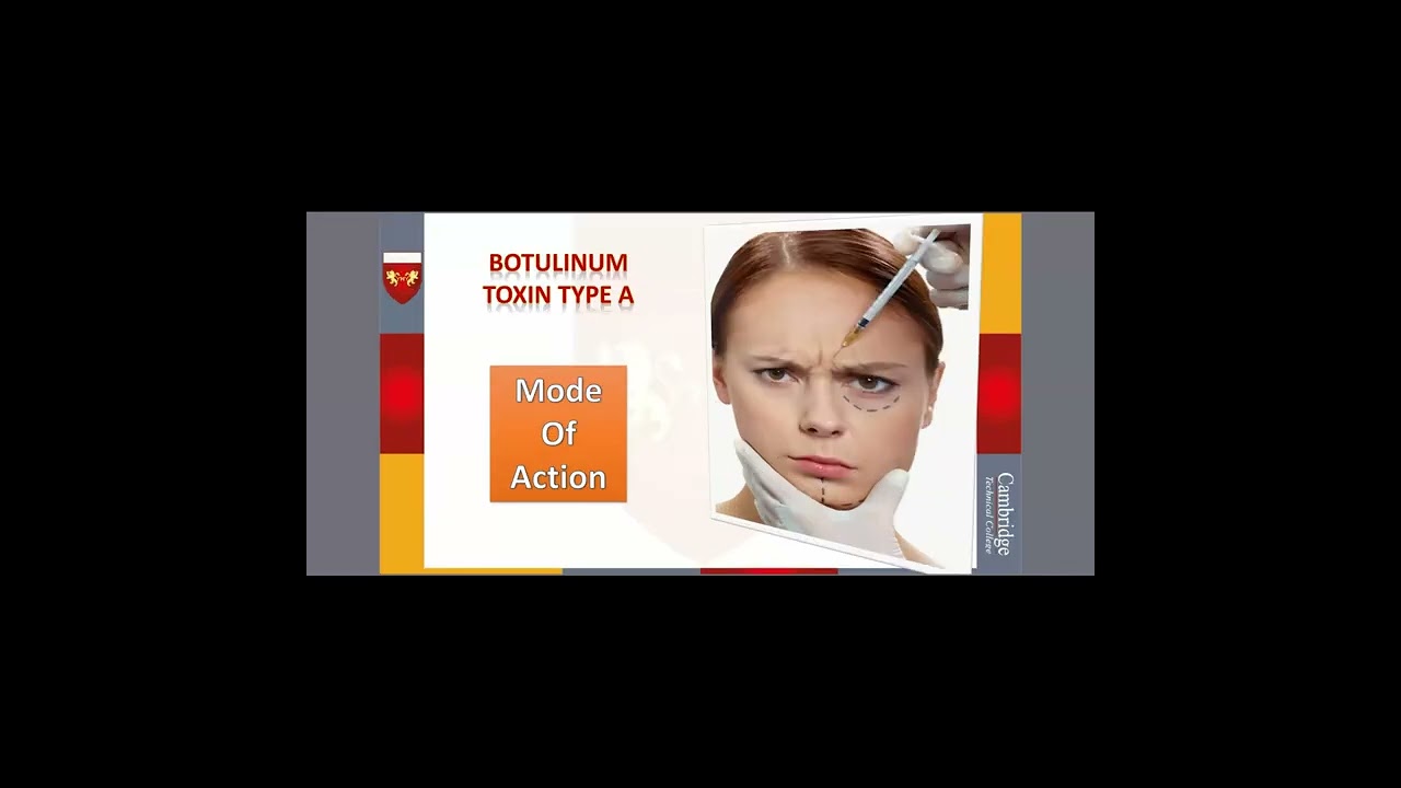 دبلوم التجميل الطبي / مادة البوتوكس BOTOX / محاضرة 2