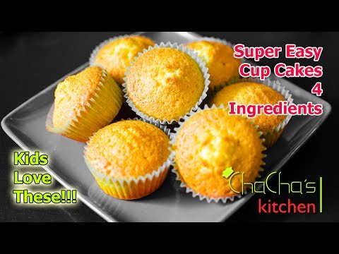 how-to-make-really-simple-vanilla-cup-cakes---super-easy---chacha's-kitchen