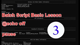 3 Internet Check batch script command Profile