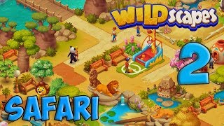 Wildscapes Part 2 - Safari Zoo Decoration [ Gameplay Story ] Сафари HD screenshot 4
