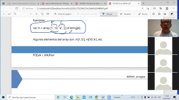 TEORICO 19: ARRAY BIDIMENSIONAL con ejemplo