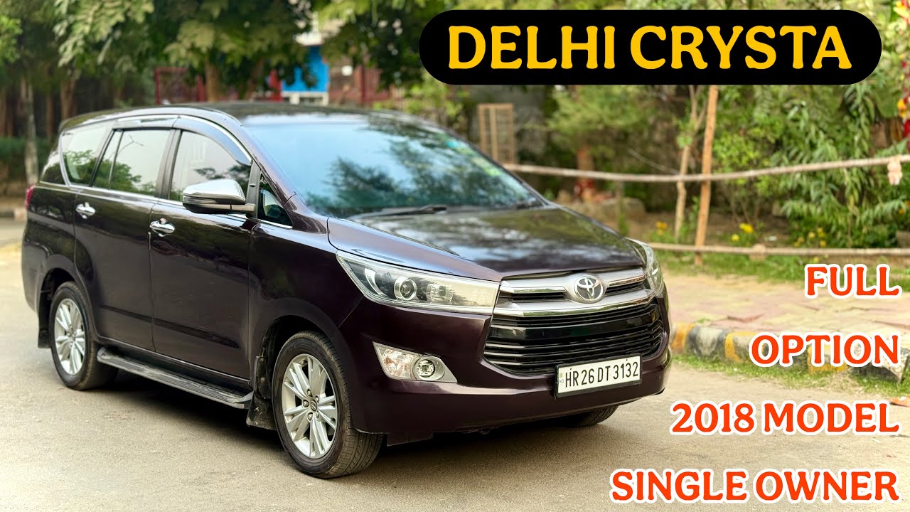 USED CRYSTA IN DELHI | MANU UNCLE IN DELHI USED CAR VLOG