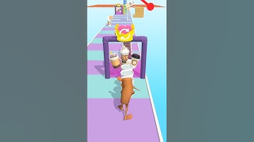 Coffee Stack Run 🧋🔥 Pt-31 | Fun & SatisFying Running Game #shorts