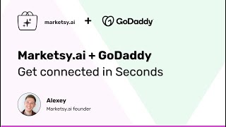 Set up custom domain name DNS records in GoDaddy for a store on Marketsy.ai. Universal method