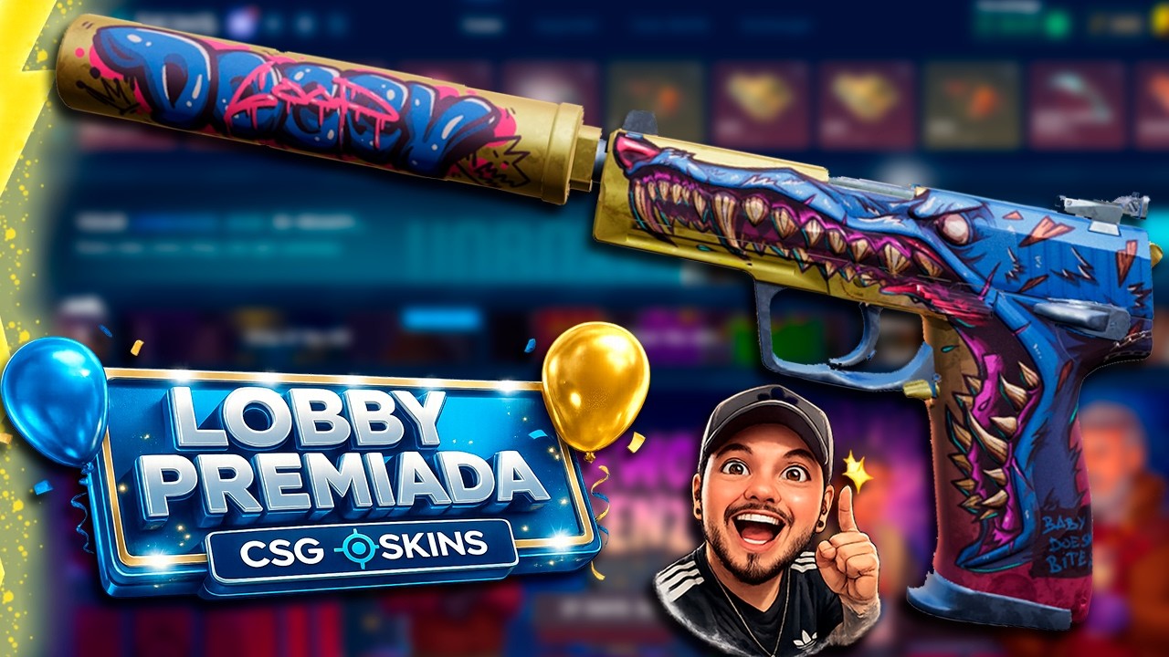 USP Jawbreaker DE GRAÇA nesse vídeo - Lobby Premiada CSGO-SKINS - YouTube