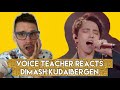 Voice Teacher Reacts to Dimash Kudaibergen - SOS