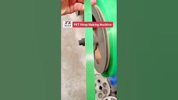 PLC control 200kg/h Plastic PET Strap Making Machine 200KW