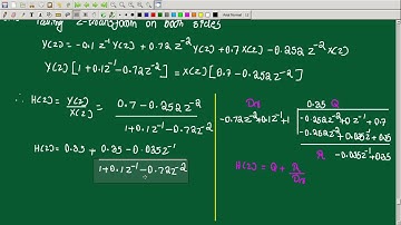 PARALLEL FORM REALIZATION: Examples | DIGITAL SIGNAL PROCESSING | EE407 | EC301 | AE306 KTU