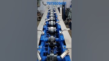 9 rolls 3 design Shutter rolling machine | shutter patti bnane ki machine