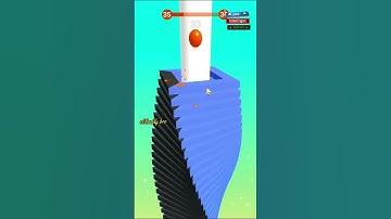 Stack Ball ⚽️🔥3D Level 35 Gameplay (iOS,Android) ep: 1635 #shorts #stackball #funny #gaming #video