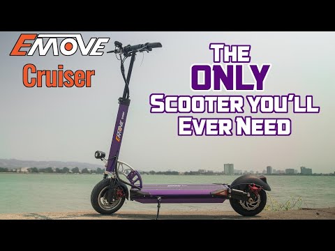 The Only Electric Scooter You’ll Ever Need | 2021 EMOVE Cruiser Electric Scooter Review