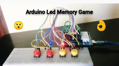 How to make Arduino Led Memory Game.