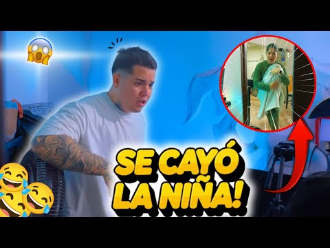 PRANK ON MEMA 👧 THE GIRL FELL! 👧😱😱