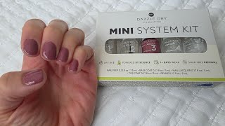 💅 Dazzle Dry Mini Kit Review! Salon Nails, Zero Wait Time? 💖
