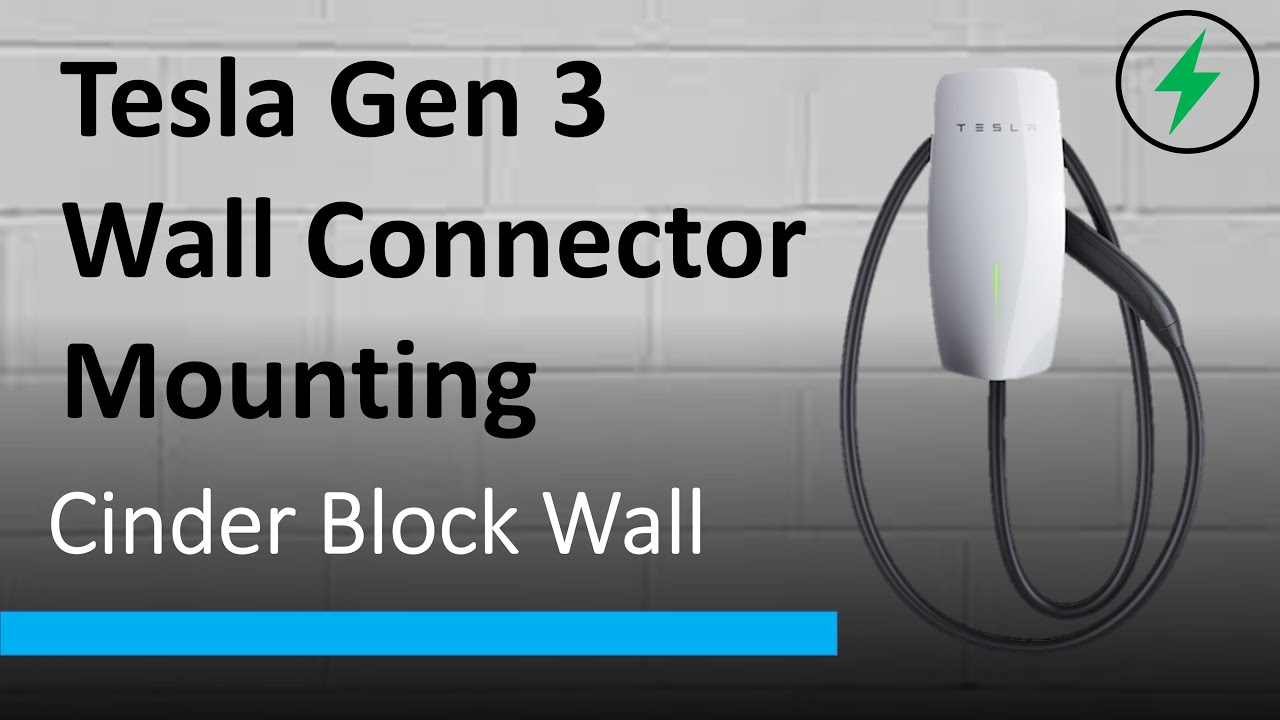 Step by Step Guide to Install Tesla Wall Connector (Gen 3) - TESBROS 