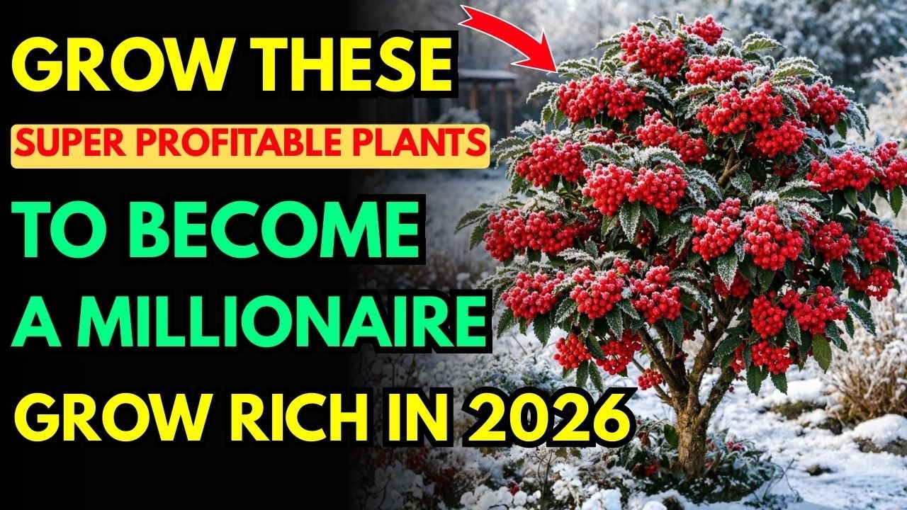 9 Super Profitable Crops That Bring Massive Profits — Don’t Miss Them In 2026