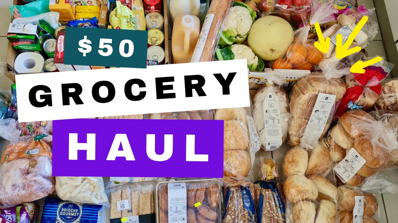 $50 Trolley Frugal Grocery Haul | Loaves & Fishes - Brisbane
