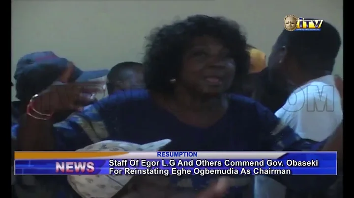 Staff of Egor L.G commend Gov. Obaseki for reinstating Eghe Ogbemudia