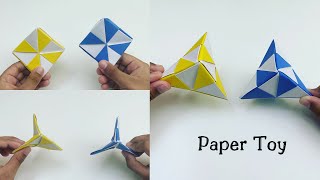 How To Make Paper pop it fidget Toy  For Kids / Nursery Craft Ideas / Paper Craft Easy / KIDS crafts