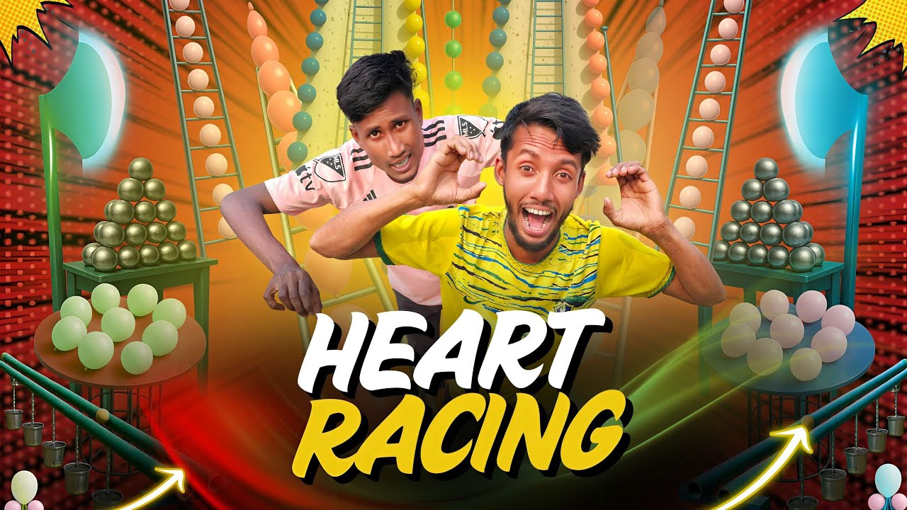 Heart Racing Challenge Game 💥🏃‍♂️ Can We Survive This Insane Game 😂 ChallengeKings