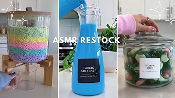 Satisfying Laundry Restock & Refill ASMR🫧 | TikTok Restocking Organizer