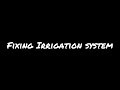 DIY Troubleshooting irrigation system