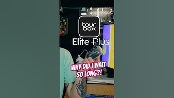 Why Did I Wait So Long to Try the TourBox Elite Plus? #shorts