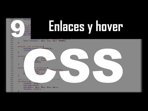 Enlaces y hover en CSS [Fundamentos de CSS] [9/13]
