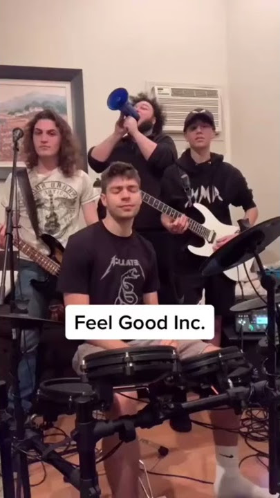 Gorillaz - Feel Good Inc. (AMH Band Cover From TikTok)
