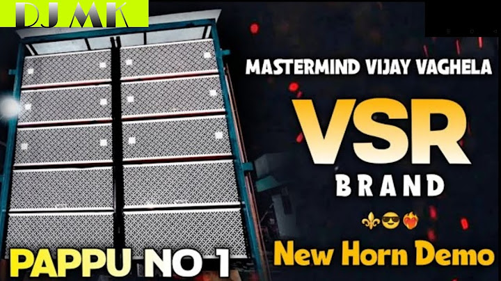 Vsr brand new demo Pappu no 1 DAILOGUE DEMO new song dj remix vsr brand demo 😍