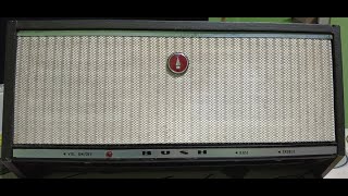 Bush AU31D Record Player Amplifier is to become Desktop Guitar Amplifier Let&#39;s Take a Look