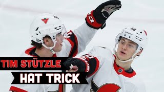 Tim Stützle First NHL Hat Trick