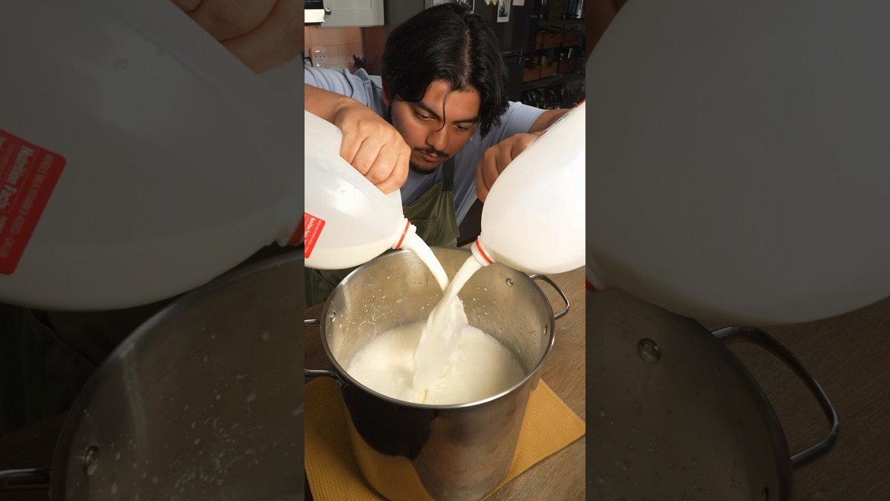 Somehow, this turned into cheese..