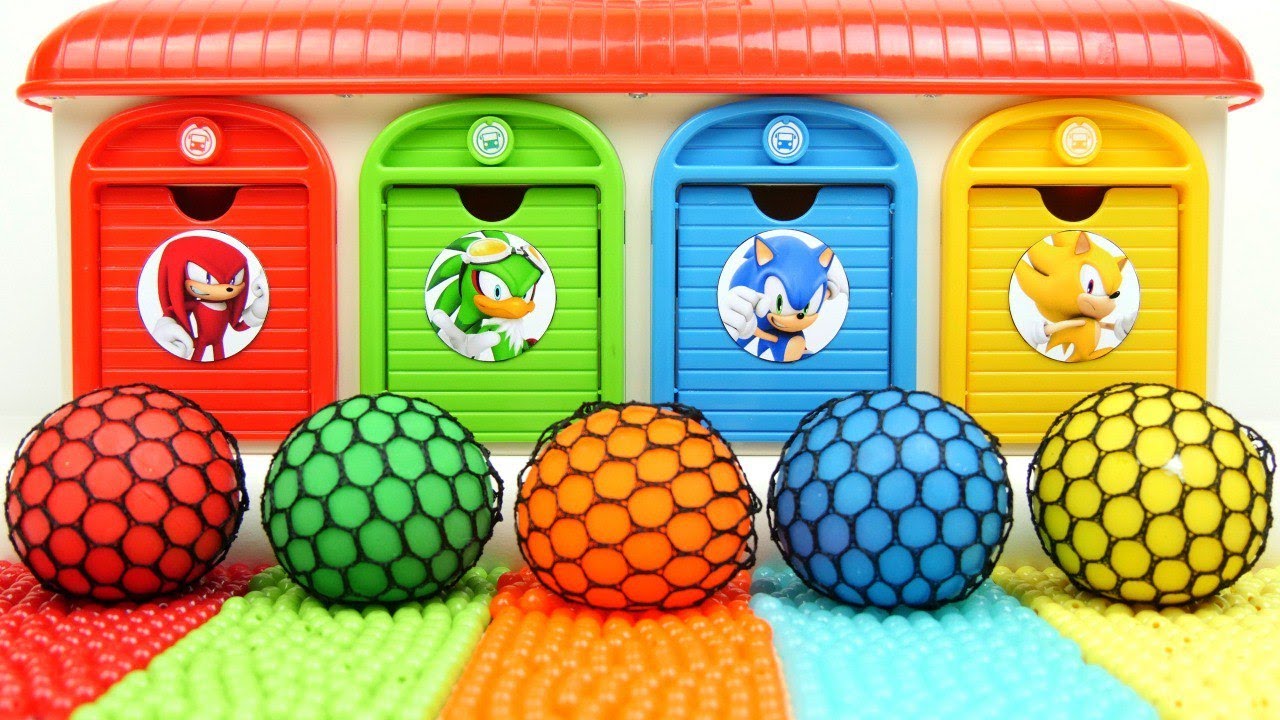 Satisfying Garage ASMR | Making Oddly Relax Sounds FROM 4 Color Magic Garage Jelly Slime Balls ASMR