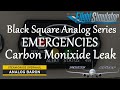 EMERGENCY! Carbon Monoxide Leak Detected | Black Square Analog Series Failures demonstration